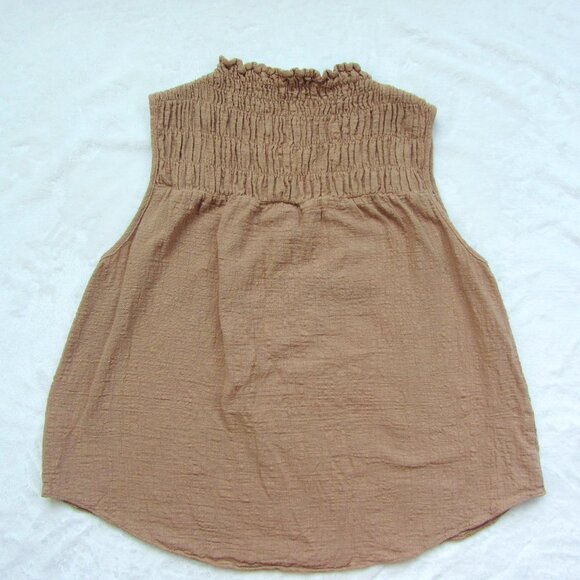 Karlie Women's Size Small Brown Top - Picture 2 of 11